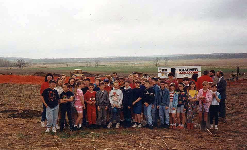 Neenah Creek contributed groundbreaking photos